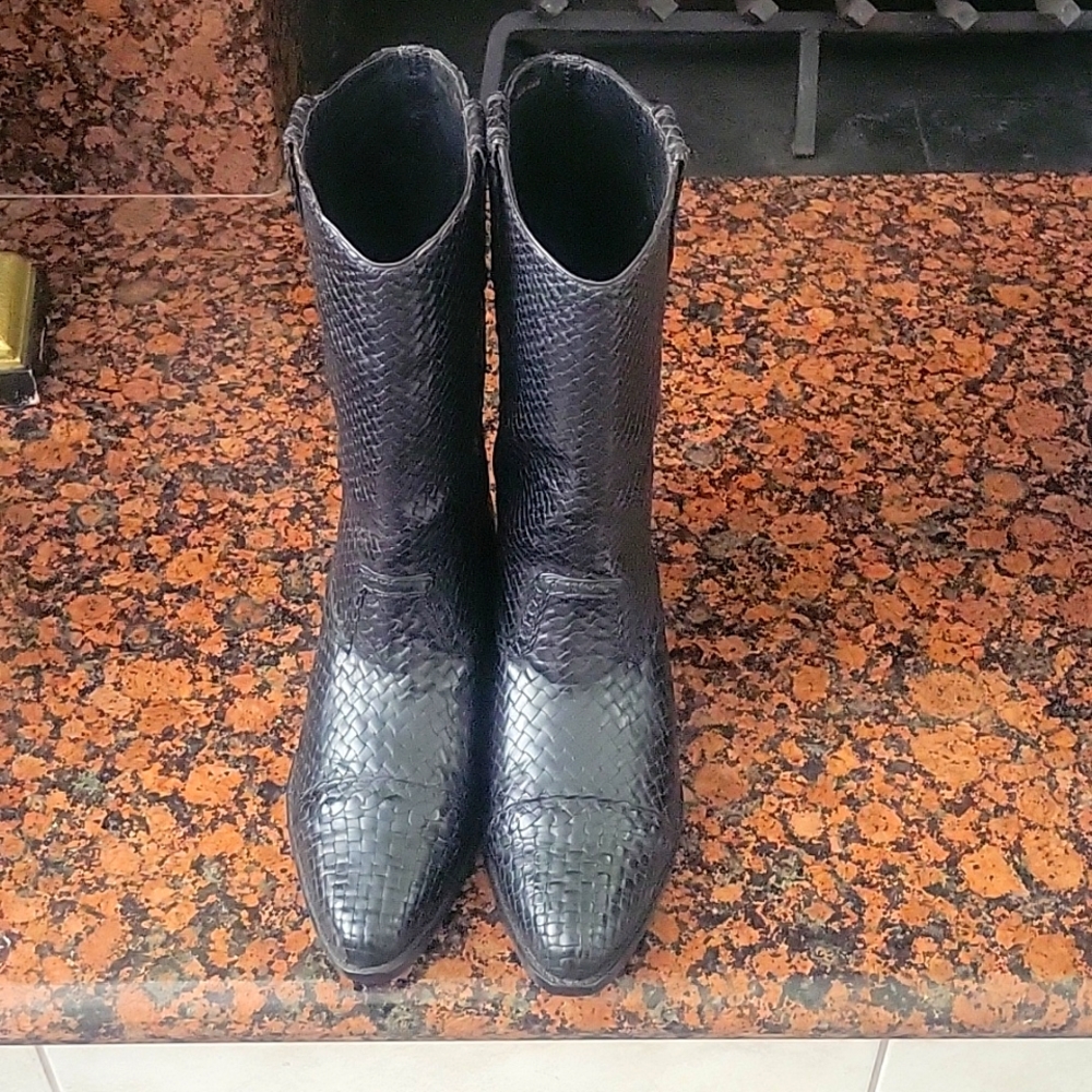 Bragano Cole-Haan Vintage black leather boot